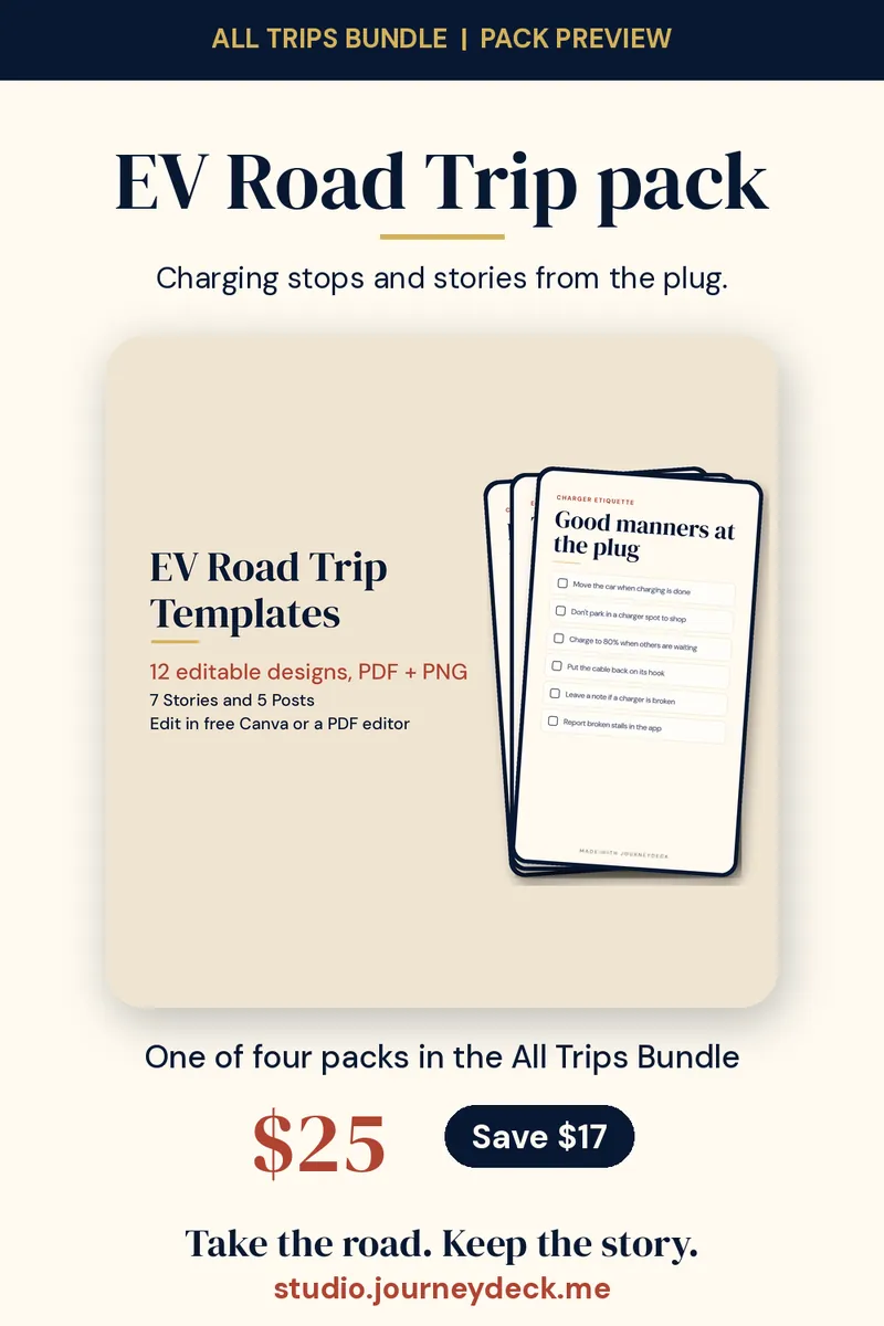 EV Road Trip Templates cover