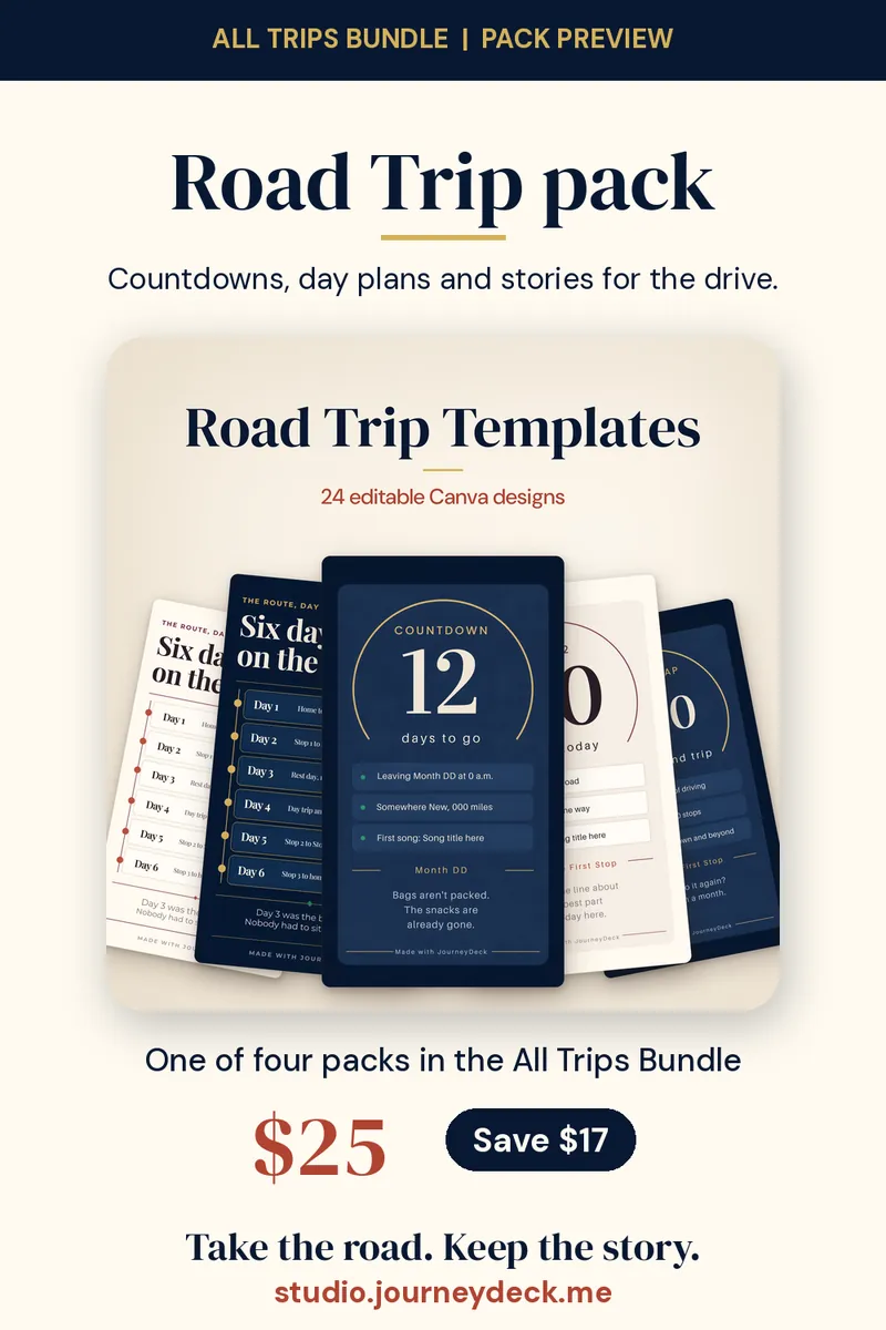 Road Trip Templates cover