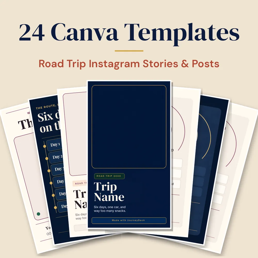 Road Trip Templates cover